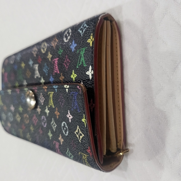 Louis Vuitton, Pre-Loved Takashi Murakami Long Wallet - Picture 3 of 12
